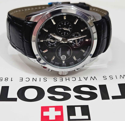 Tissot Chronograph Master Quality Luxury Watch Black - Edition