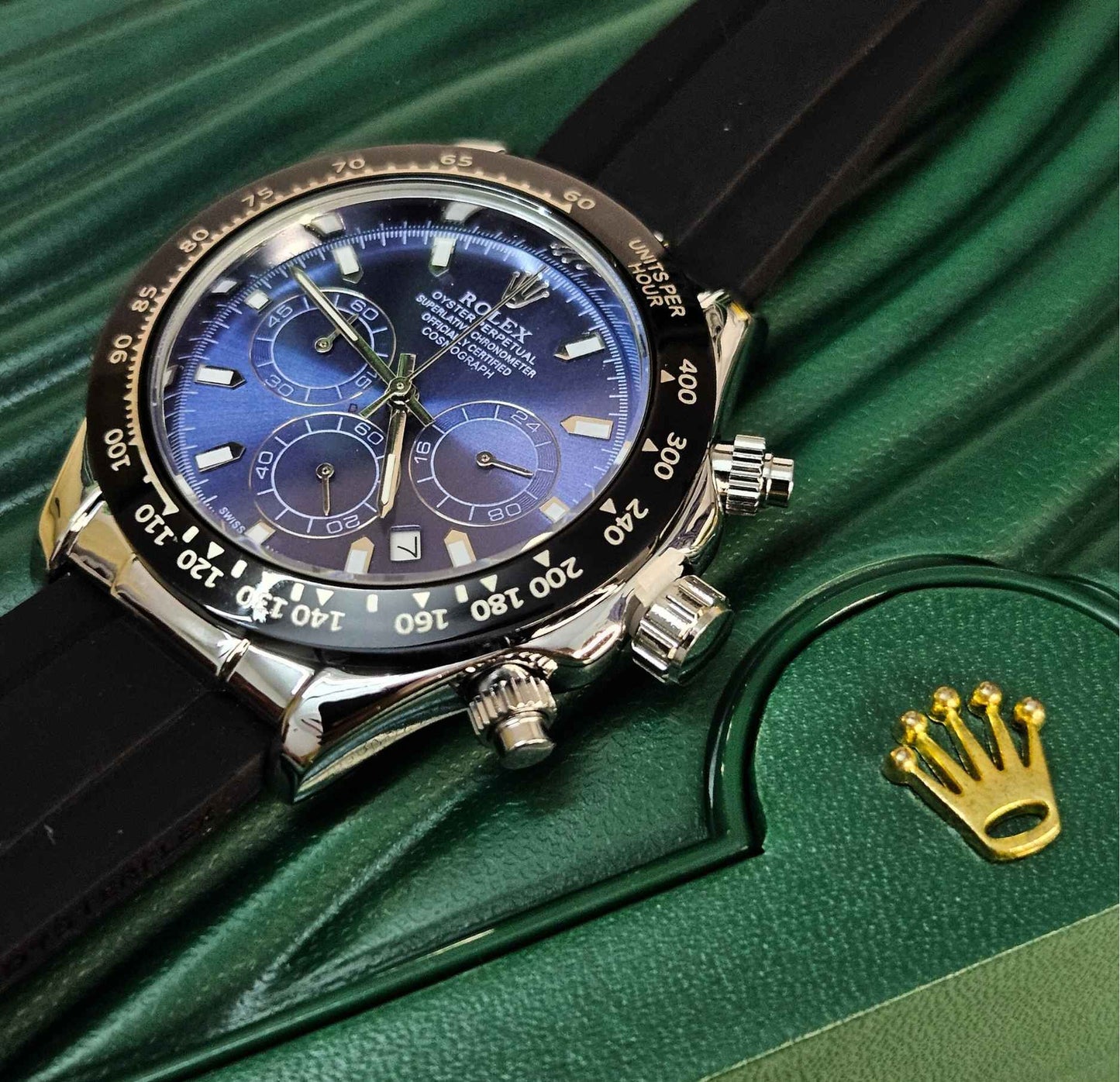 Rolex Cosmograph Daytona Chronograph (Masterpiece) Quality Luxury Blue Edition