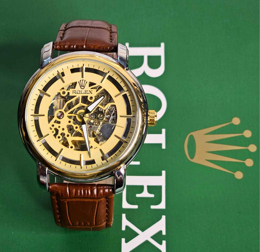 High-Quality RLX Skeleton Automatic Watch Limited Bronze Edition