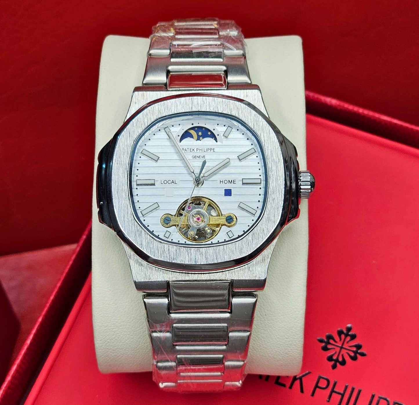 Patek Masterpiece Automatic Watch Day & Night Function Swiss Precision