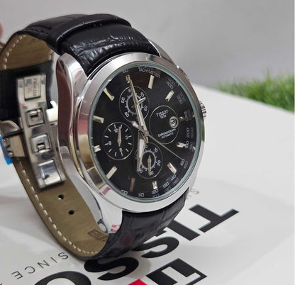 Tissot Chronograph Master Quality Luxury Watch White Dial-Edition