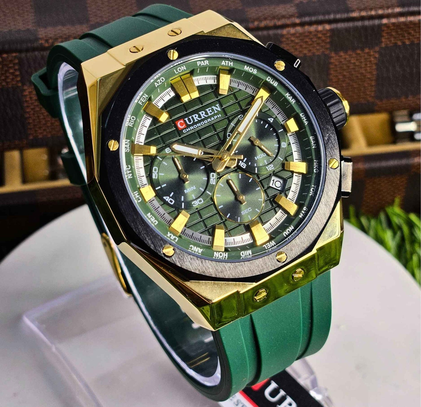 CURREN Chronograph Original Branded Watch Luxury Edition