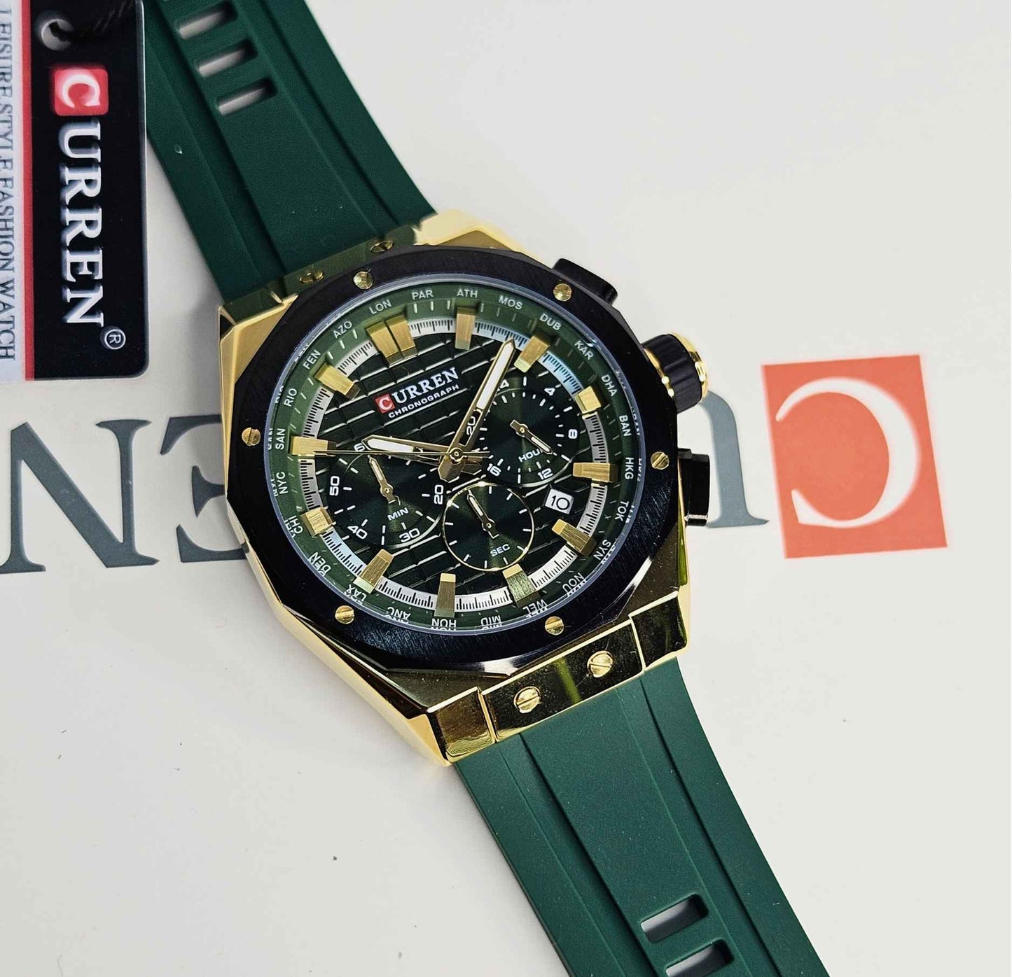 CURREN Chronograph Original Branded Watch Luxury Edition