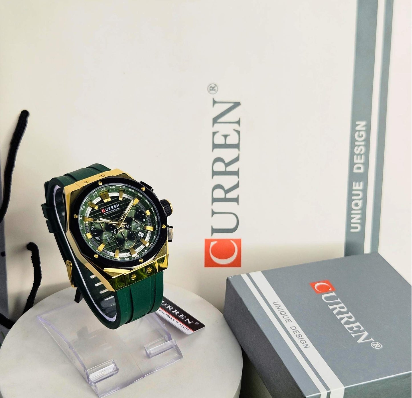 CURREN Chronograph Original Branded Watch Luxury Edition