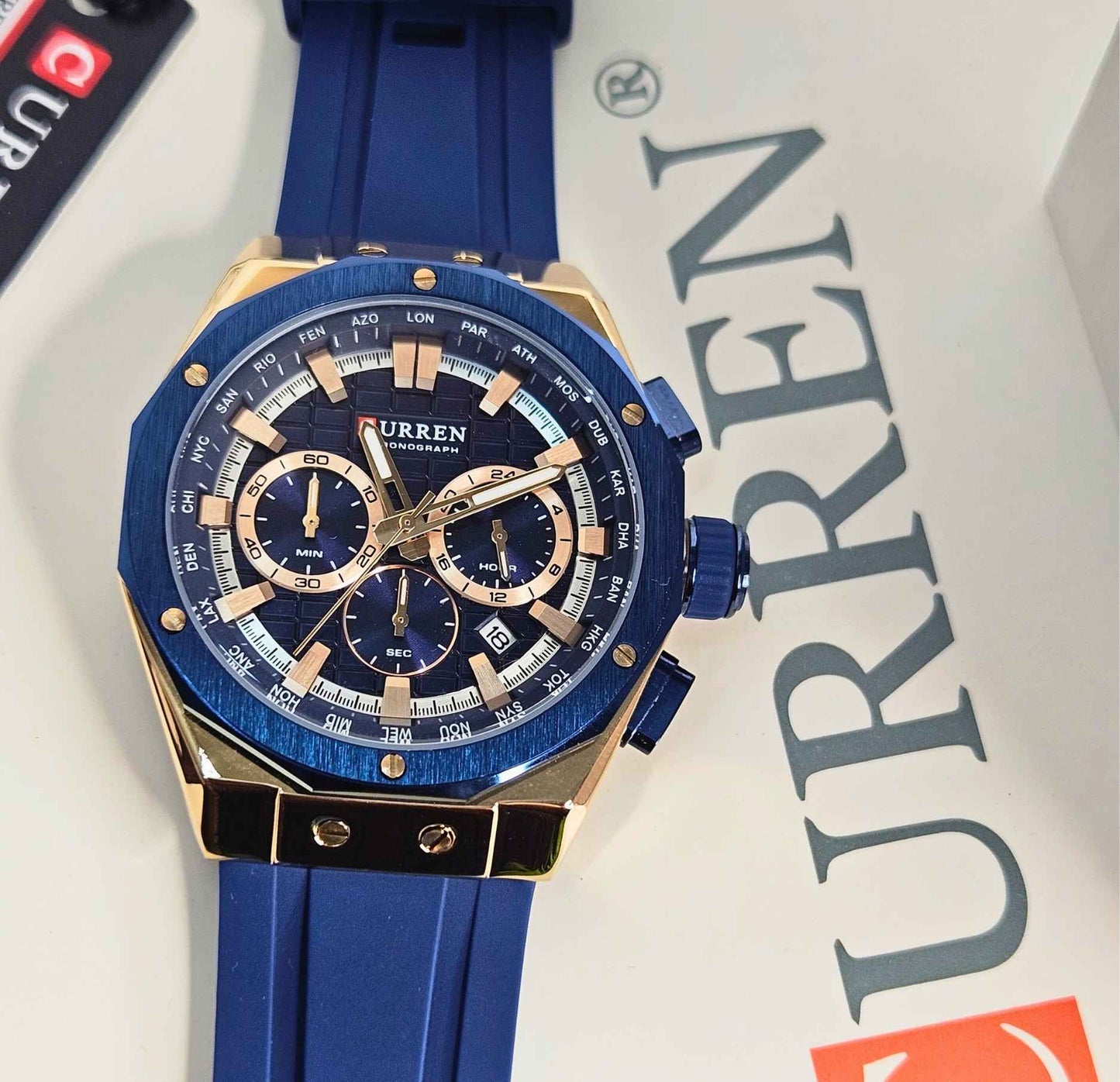 CURREN Chronograph Original Branded Watch Luxury Edition