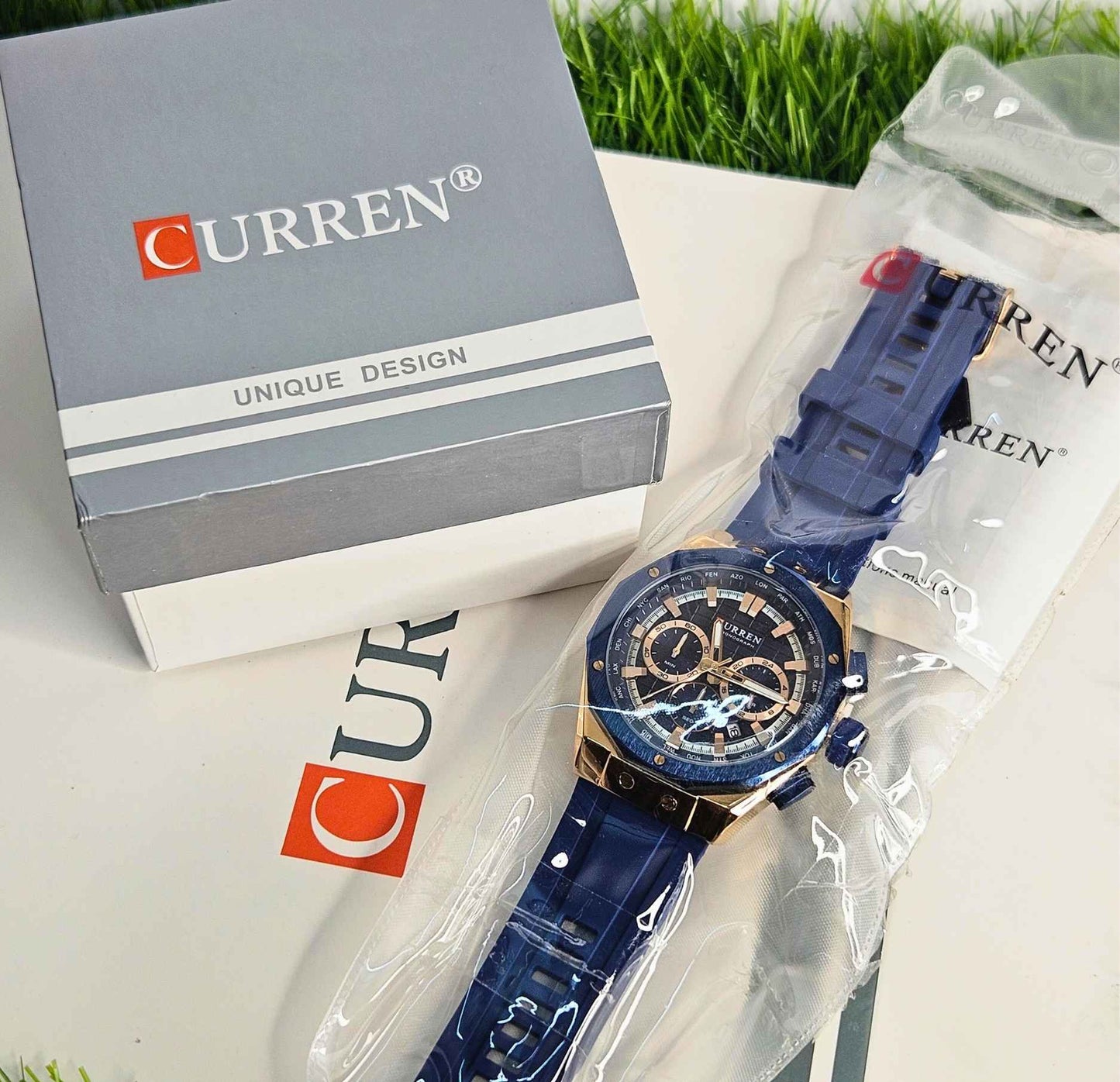 CURREN Chronograph Original Branded Watch Luxury Edition
