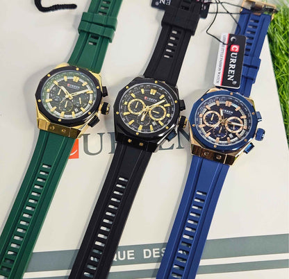 CURREN Chronograph Original Branded Watch Luxury Edition