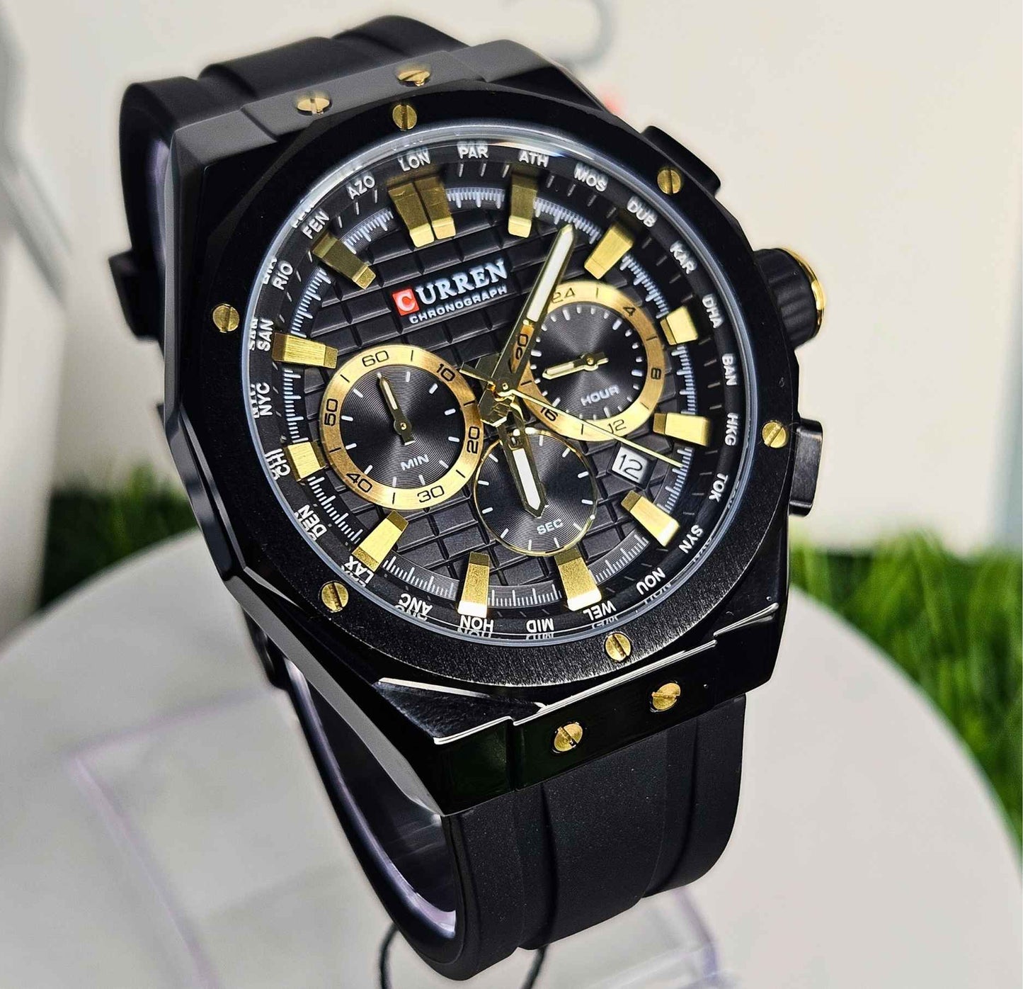CURREN Chronograph Original Branded Watch Luxury Edition