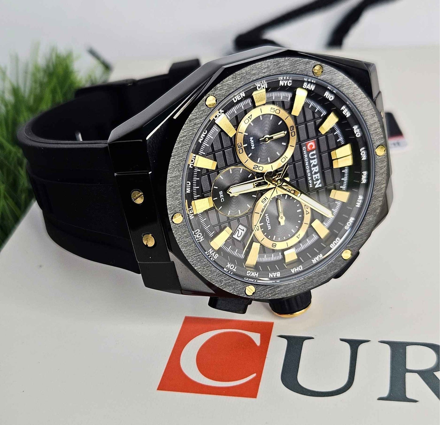 CURREN Chronograph Original Branded Watch Luxury Edition