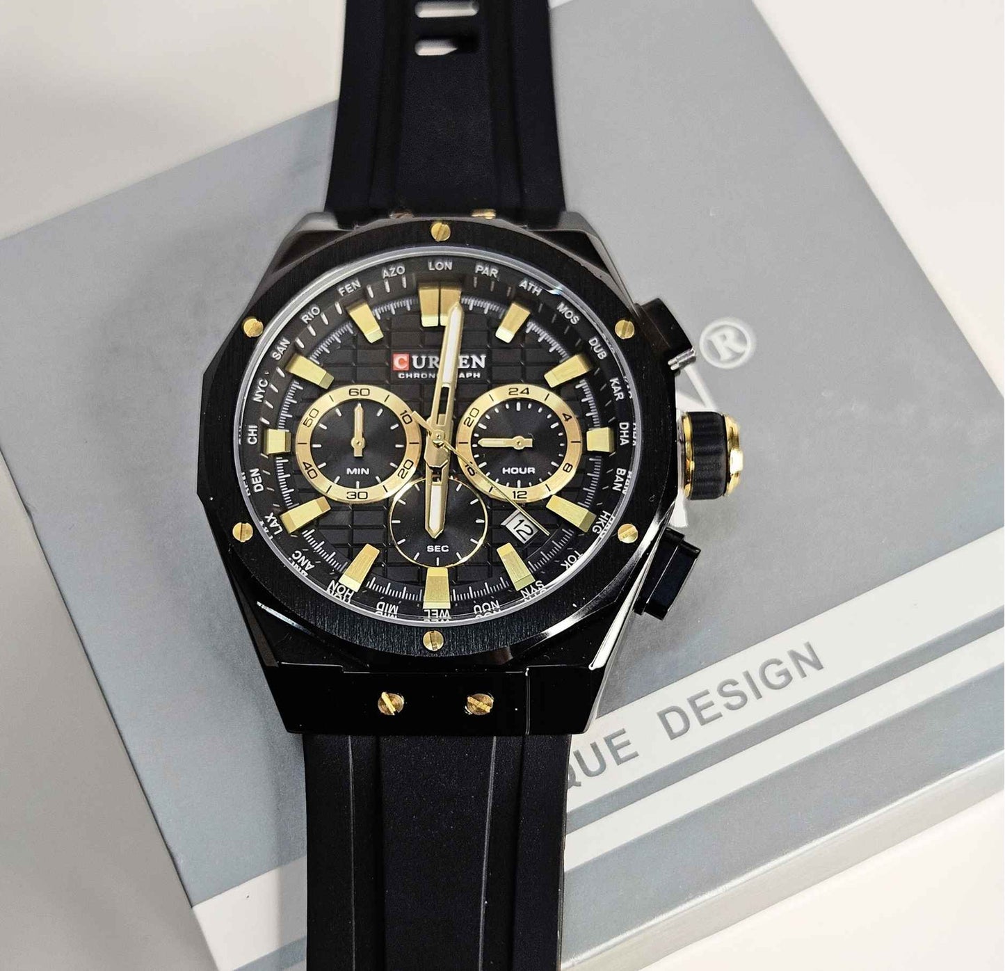 CURREN Chronograph Original Branded Watch Luxury Edition