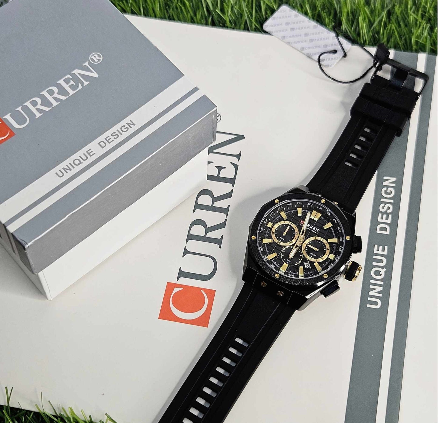 CURREN Chronograph Original Branded Watch Luxury Edition