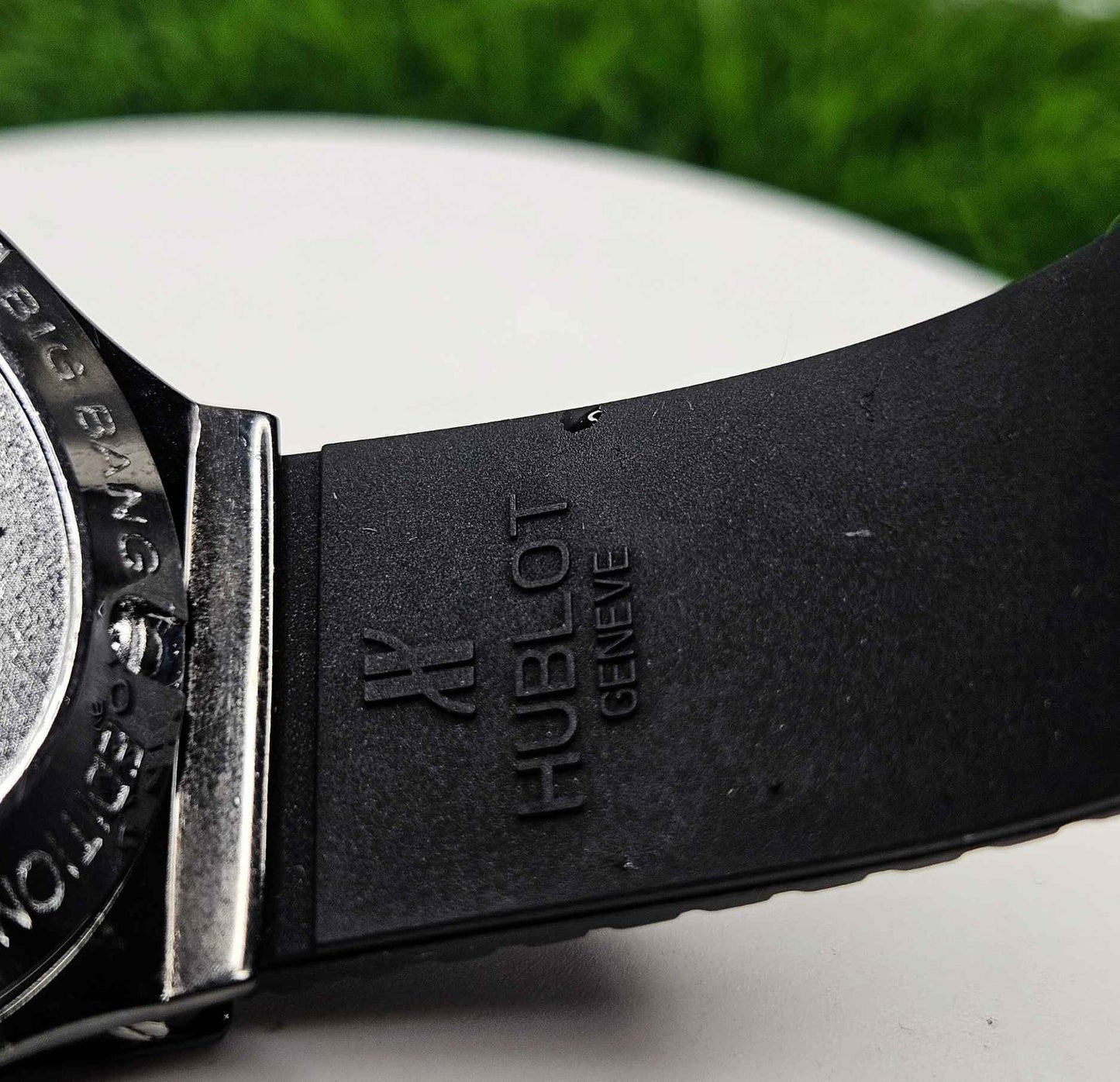 Hublot Genève Chronograph Branded Watch Luxury Edition