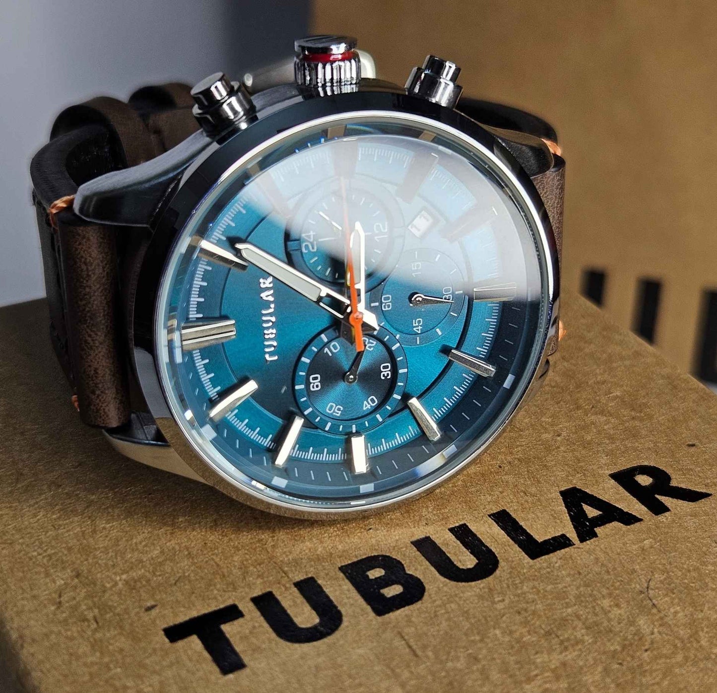 Tubular Chronograph TB-1745240 – Branded Watch with Unique Design & Color