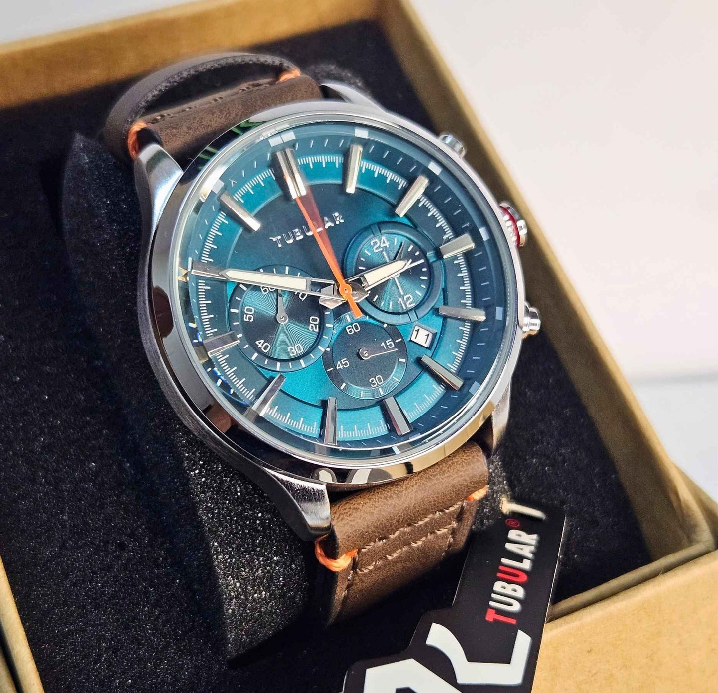 Tubular Chronograph TB-1745240 – Branded Watch with Unique Design & Color