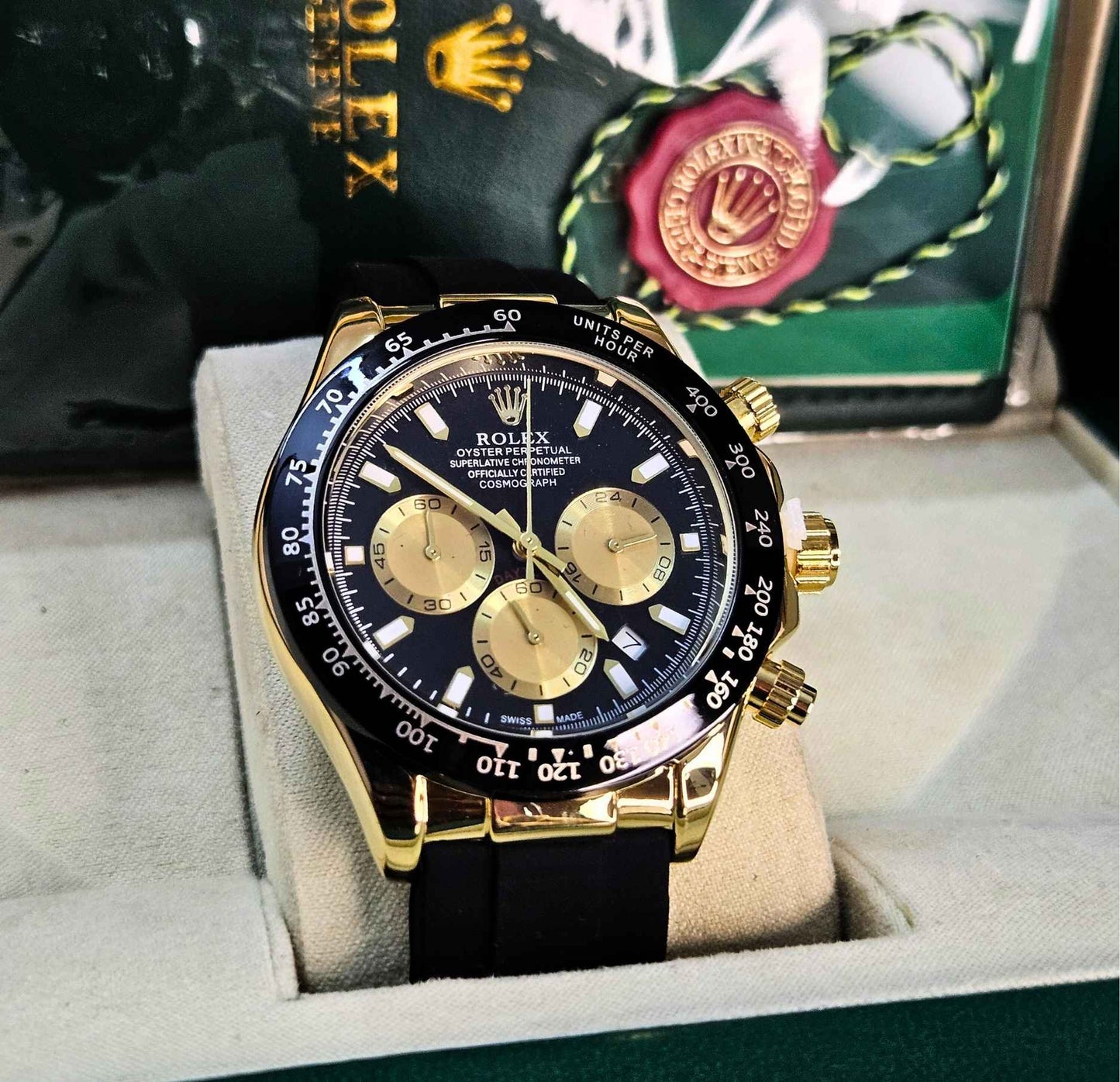 Rolex Cosmograph Daytona Chronograph (Masterpiece) Quality Luxury Blue Edition
