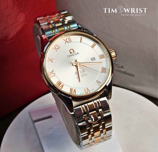 OMEGA De Ville (Masterpiece) Two-Tone Stainless-steel Luxury Watch
