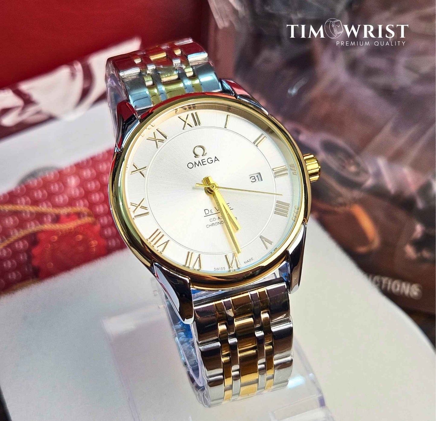 OMEGA De Ville (Masterpiece) Two-Tone Stainless-steel Luxury Watch