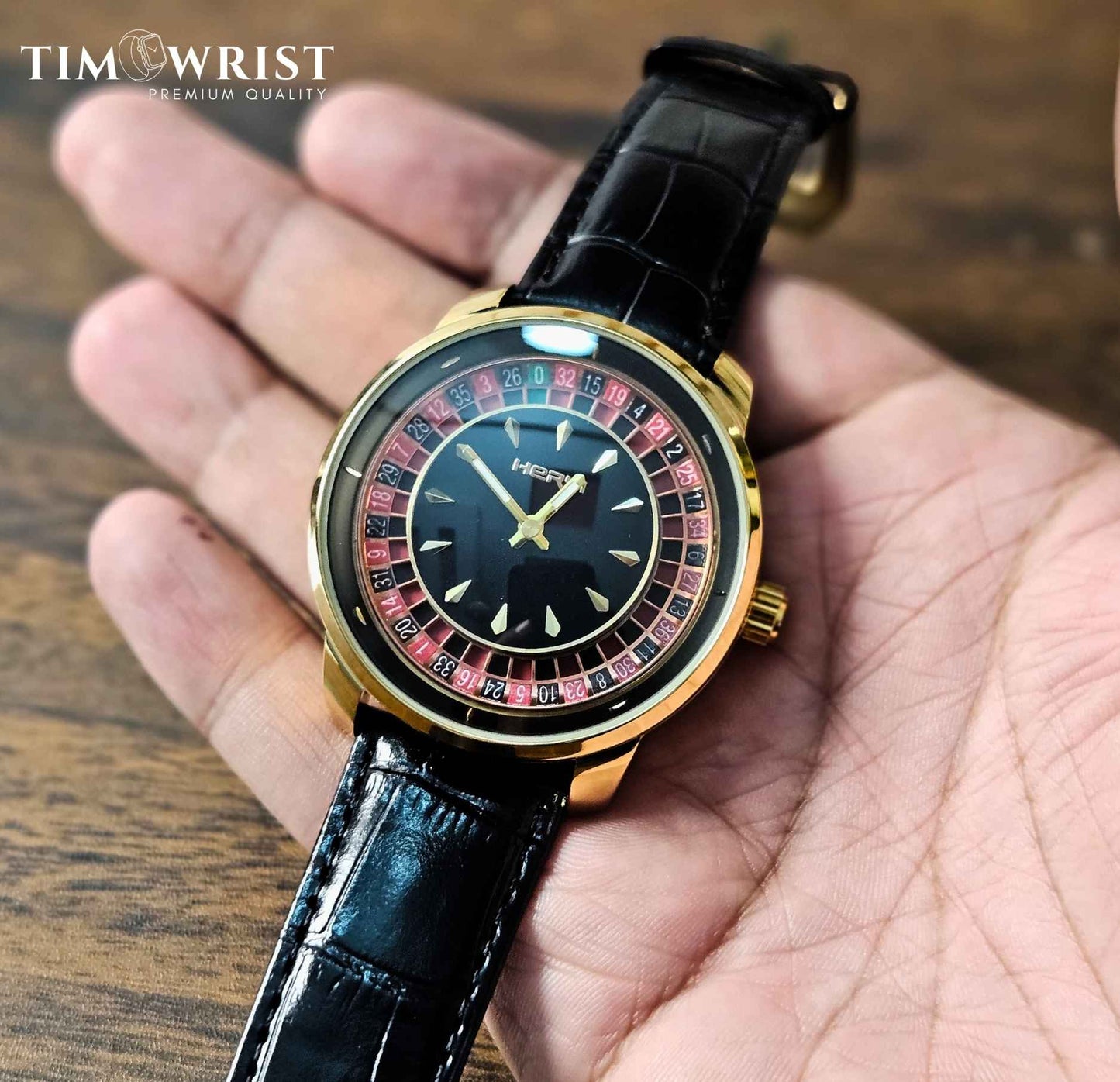 HERVI Casino Roulette (Masterpiece) Luxury Limited Watch Edition